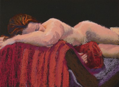 Foreshortened Nude